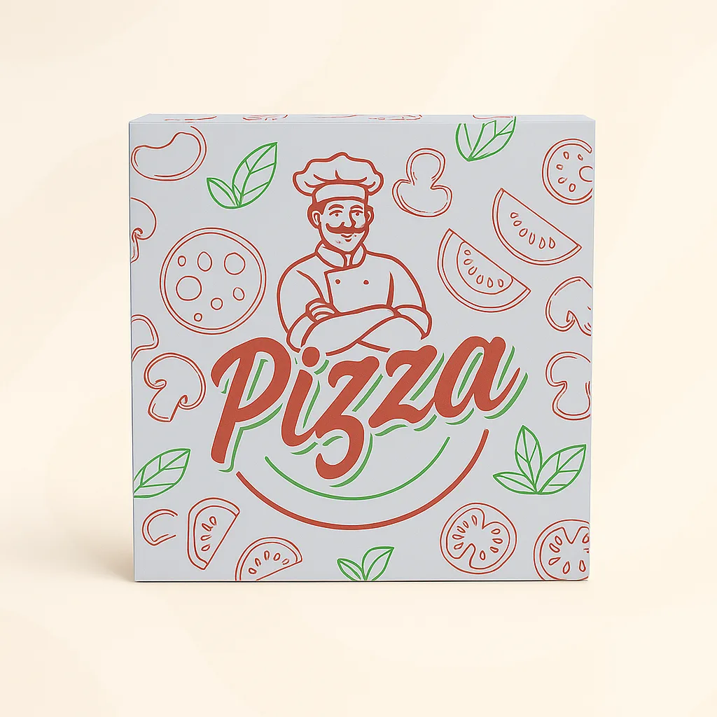 Boîte à pizza en carton