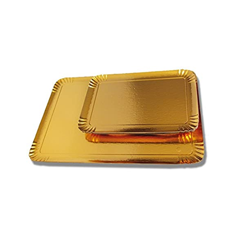 Plateaux en carton doré - Montemar Pack - SPT